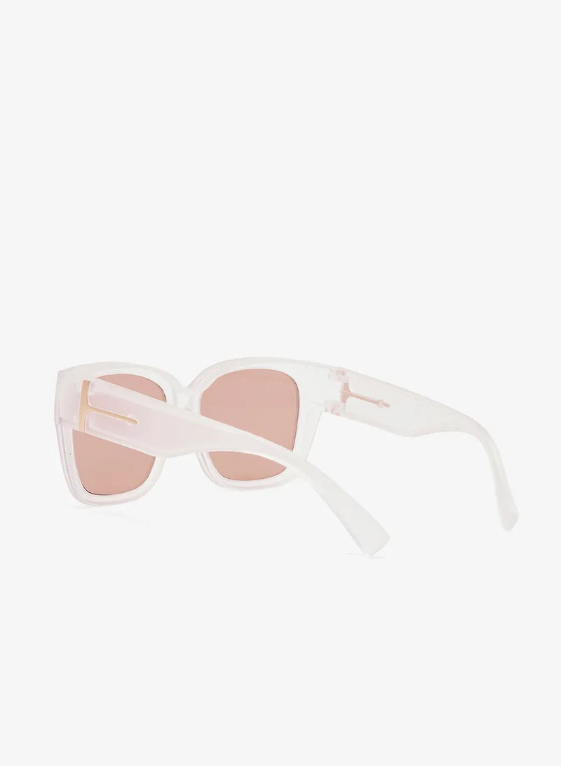 جينجر Oversized Square Sunglasses